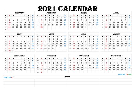 Calendar 2021 With Week Numbers 2021 Calendar With Week