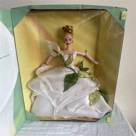 barbie 1997 fao schwarz floral signature collection lily 17556 w box ebay