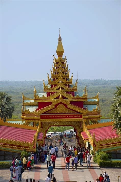 The Global Vipassana Pagoda Meditation Hall Near Gorai North West Of