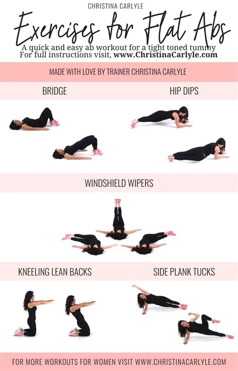 Try My Best Ab Exercises For Women Christina Carlyle