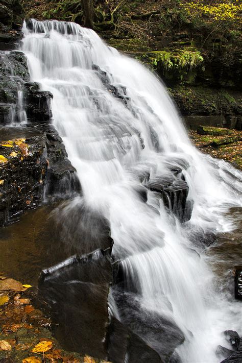 Vertical Waterfall Landscape Photograph By Christina Rollo