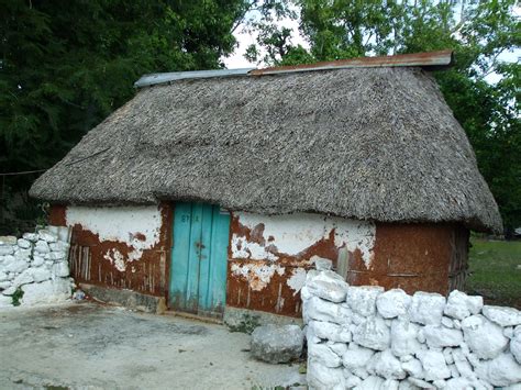 Mayan Home Outside Merida Yucatanmy Dad Tells Us Stories About