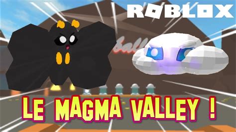 Je Decouvre Le Magma Valley Roblox Pet Trainer Youtube