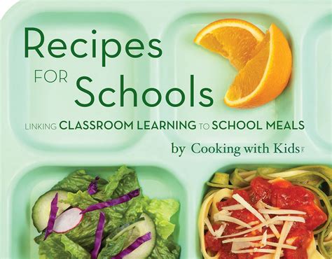 School Lunch Recipes Digital Download Cooking With Kids School