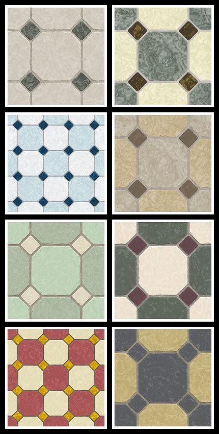 Dezigneasy Classic Floor Tile Seamless Tiling Patterns For Adobe Photoshop