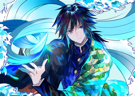 Anime, kimetsu no yaiba, kyojuro rengoku, himejima gyomei, giyu tomioka (kimetsu no yaiba), mitsuri kanroji, tokitou muichirou, iguro obanai, shinazugawa sanemi, tengen uzui, kochou shinobu. Tomioka Giyuu - Kimetsu no Yaiba - Zerochan Anime Image Board