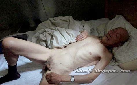Love Old Man Skinny Old Men Naked On The Bed