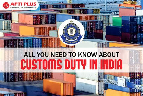 Custom Duties In India Upsc Custom Duties Upsc Economy Concepts Upsc