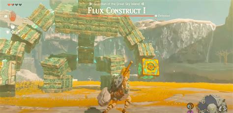 Hw To Beat Flux Construct I In Zelda Tears Of The Kingdom A