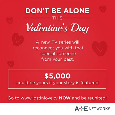 Lost In Love Valentines Ad Auditions Free