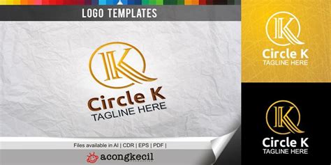 Circle K Logo Template By Acongraphic Codester