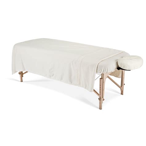 Earthlite Flannel Massage Table Sheet Set Xe2x80x93 Commercial Grade Soft Double Napped 3
