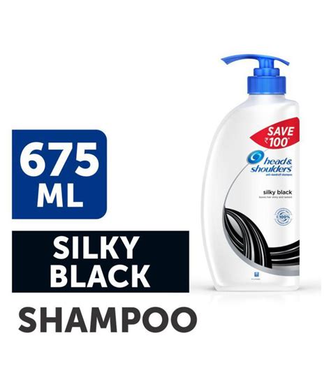 Head And Shoulders Silky Black Shampoo 675 Ml Buy Head And Shoulders Silky