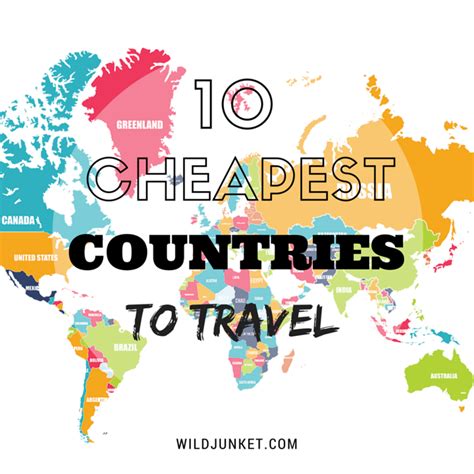 10 Of The Cheapest Countries To Travel Cheap Countries To Travel