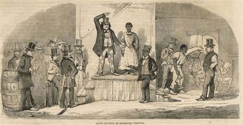 Slave Auction At Richmond Virginia Encyclopedia Virginia