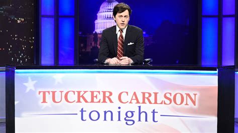 Watch Saturday Night Live Highlight Tucker Carlson Cold Open