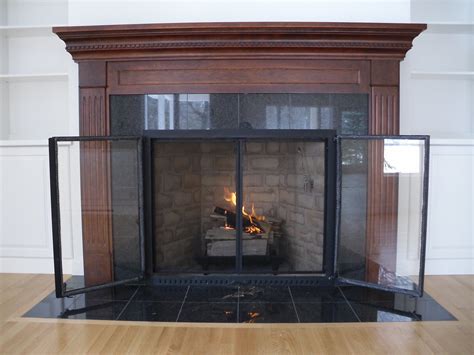 Rumford Fireplace With Doorsscreens From Wilkening Firerp Flickr