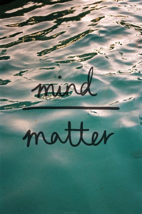 Mind Over Matter Pictures, Photos, and Images for Facebook ...