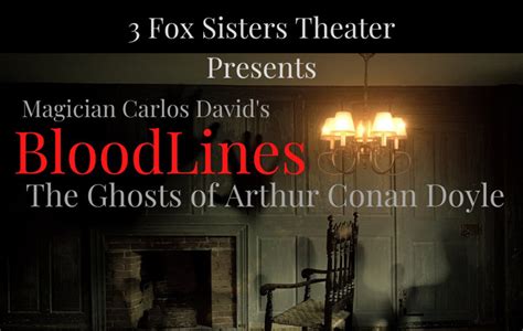 Bloodlines The Ghosts Of Arthur Conan Doyle