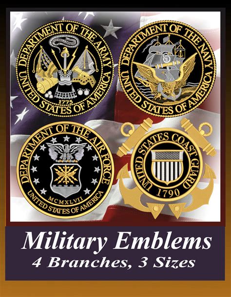 Military Emblem Package 2018 Balboa Threadworks