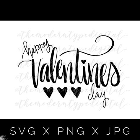 Happy Valentines Day SVG, PNG, JPG | Happy valentines day, Valentines ...