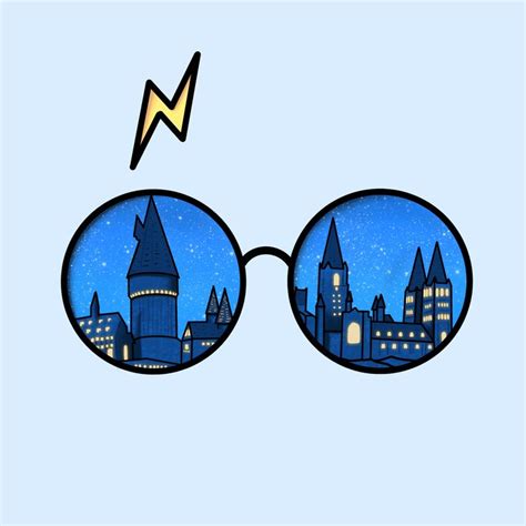 Harry Potter Glasses In 2023 Harry Potter Painting Harry Potter