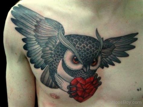 61 Brilliant Owl Tattoos For Chest