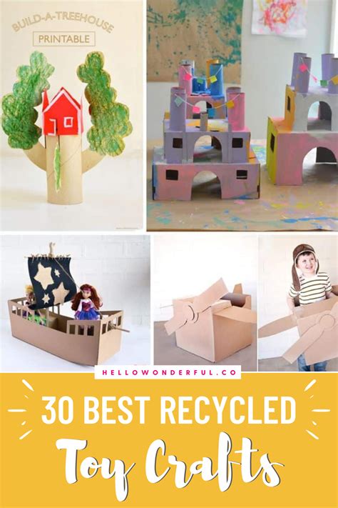 30 Best Recycled Toy Crafts For Kids Recycled Toys Toy Craft Crafts