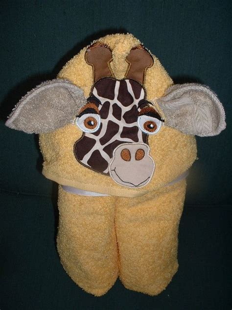 Cotton toddlers animal bathrobe baby hooded bath towel kids bathing blankets new. Children's Hooded Bath Towels--Different Characters ...