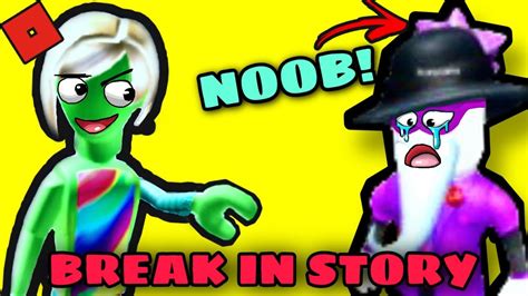 Trolling Noobs In Roblox Break In Story Youtube