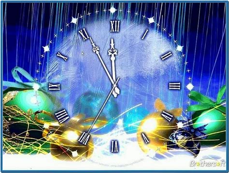 Xmas Clock Countdown Screensaver Download Free