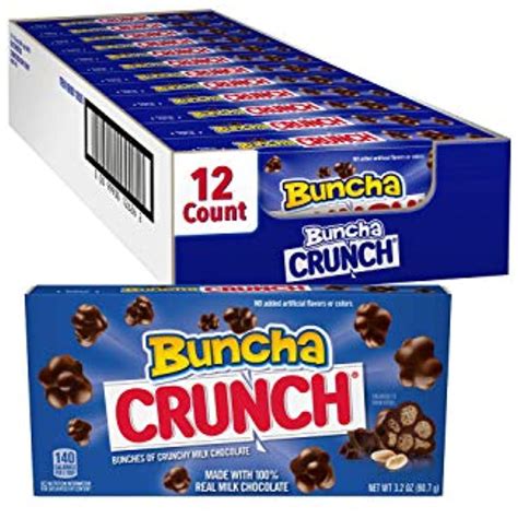 Buncha Crunch 100 Real Milk Chocolate Candy Treat Perfect Valentines