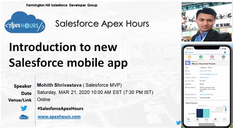 Introduction To New Salesforce Mobile App Apex Hours