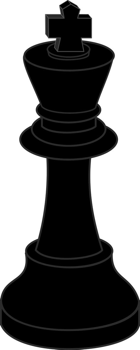 Chess Piece Black King Svg Clipart Best Clipart Best