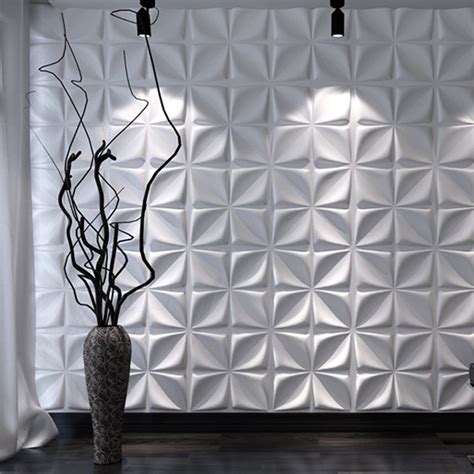Art3d Decorative 3d Wall Panels Textured 3d Wall Covering White 12