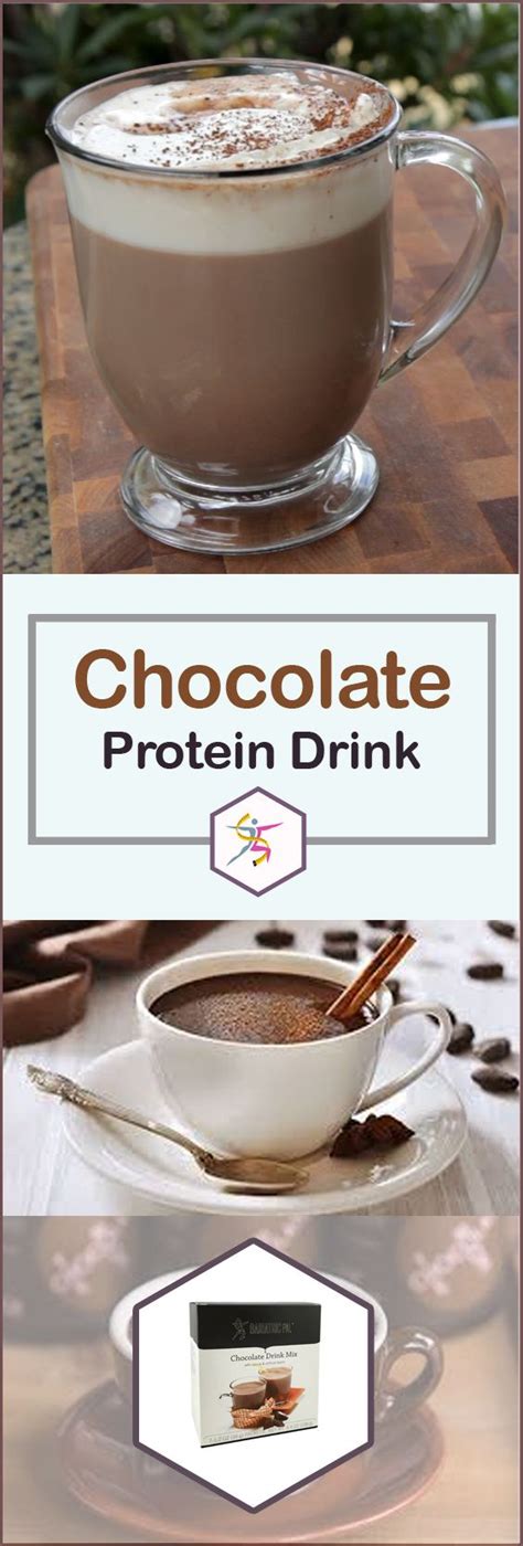 Amazon's protein juice mix descriptions are also quite good. BariatricPal 18g Protein Hot or Cold Drink Mix - Chocolate (With images) | Chocolate protein ...