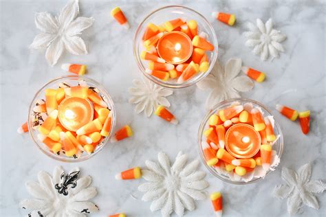 Candy Corn Candles