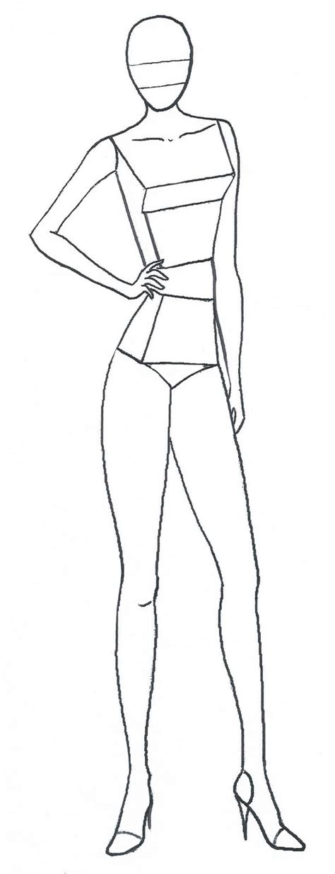 Free Fashion Figure Templates Are Here Enter Your Blog Name Here