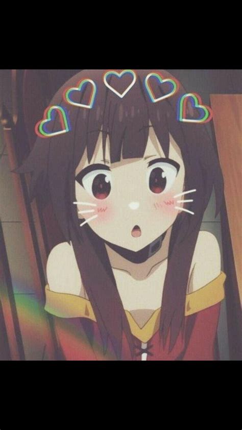 Megumin With A Filter Cute Anime Pics Anime Art Girl Konosuba