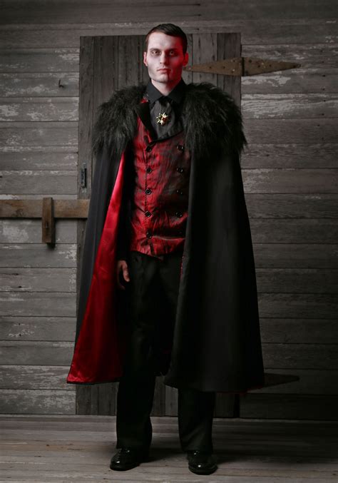 Plus Size Deluxe Mens Vampire Costume