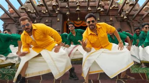 Yentamma Song Is Out Fans Feel Goosebumps Seeing Salman Khans Dance Moves Alongside Venkatesh