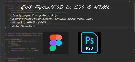 Convert Your Psd Or Figma To Html And Css By Thisisprox Fiverr
