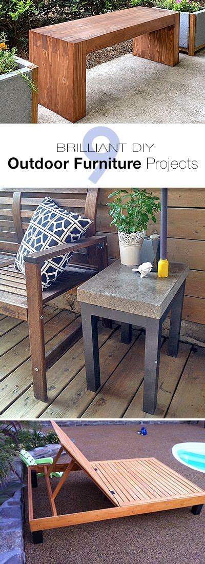 9 Brilliant Diy Outdoor Furniture Ideas And Projects The Garden Glove