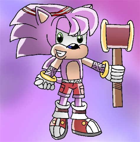 Gender Bender Amy Rose Sonic Boom By Papiocutie On