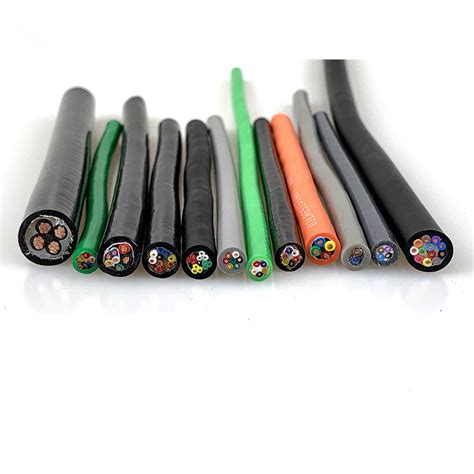 Pvc Flexible Twisted Pair Cable Insulated Flexible Drag Chain Cable