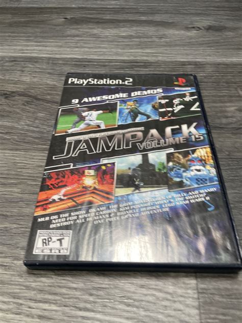 Sony Playstation 2 Ps2 9 Demos Jampack Demo Disc Volume 15