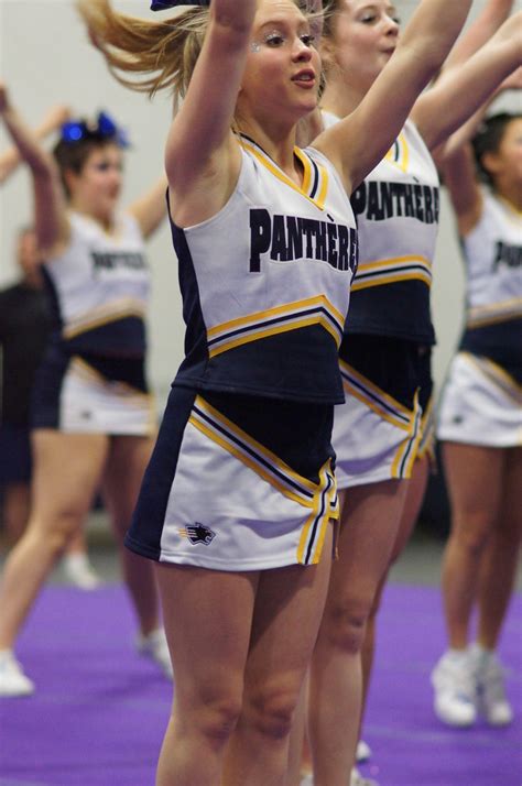 Cheerleaders Panth Res R Gina Assumpta Championnats R Gi Flickr