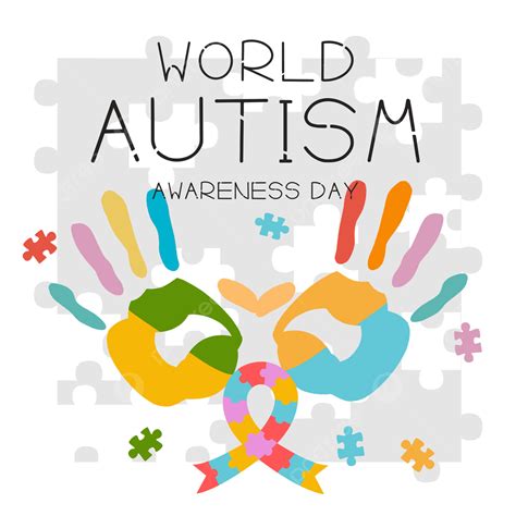 Autism Awareness Day Hd Transparent World Autism Awareness Day Palm