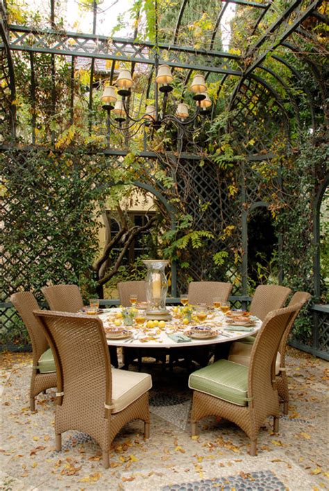 Eco Friendly Tuscan Estate Traditional Patio Los Angeles By
