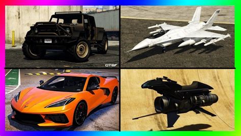 Gta 5 The Best Vehicles In Every Category Cars Bikes Planes Etc